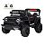 Carro Eletrico Bang Toys Jipe Adventure Preto 12V Controle - Imagem 1