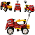 Caminhaozinho de Passeio Infantil 2 em 1 Pedal Vermelho Bandeirante - Imagem 2