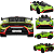 Carro Eletrico Zippy Toys Lamborghini Huracan Verde 12V Controle - Imagem 2