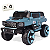 Carro Elétrico Zippy Toys Space Cross 4×4 Azul 12V Controle - Imagem 1