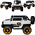 Carro Elétrico Zippy Toys Space Cross 4×4 Branco 12V Controle - Imagem 3