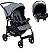 Carrinho de Bebê Burigotto Travel System Rio K 22 Mesclado Preto - Imagem 1