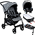 Carrinho de Bebe Burigotto Travel Rio K 22 Ninho Base ISO Preto - Imagem 1