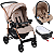 Carrinho de Bebê Burigotto Travel System Rio K 22 Ninho Mon Amour - Imagem 1