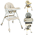 Cadeira de Alimentação Zippy Toys Reclinável e Dobrvel Bege - Imagem 2