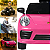 Carro Elétrico Infantil Zippy Toys Compact Porsche Rosa 6V - Imagem 4