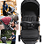Carrinho de Bebe para Passeio Kiddo Trio Preto Dourado - Imagem 4