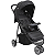 Carrinho de Bebe para Passeio Kiddo Trio Melange Preto - Imagem 1