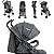 Carrinho de Bebe para Passeio Kiddo Cross Melange Grafite - Imagem 3