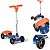 Patinete Infantil Calesita Quadrinet Max Azul - Imagem 2