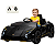 Carro Eletrico Infantil Lamborghini Aventador Bang Toys Preto 12V - Imagem 1
