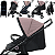 Carrinho de Bebe Passeio com Ninho Moises Burigotto Lui 22 Rose - Imagem 3