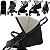Carrinho de Bebe Passeio com Ninho Moises Burigotto Lui 22 Sand - Imagem 3
