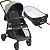 Carrinho de Bebe Passeio com Ninho Moises Burigotto Lui 22 Sand - Imagem 1