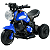 Moto Elétrica Infantil Zippy Toys First Custom Azul 6V - Imagem 1