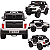 Caminhonete Elétrica Dodge Ram Zippy Toys RVM Policia 12V Controle - Imagem 2