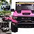 Caminhonete Elétrica Dodge Ram Zippy Toys RVM Rosa 12V Controle - Imagem 4