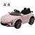 Carro Elétrico Zippy Toys Esportivo Rosa ZU-7 12V Controle - Imagem 1