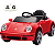 Carro Elétrico Infantil Zippy Toys RUF-PSH Vermelho 12V Controle - Imagem 1