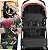 Carrinho Kiddo Gemeos Bebe Conforto Colinho Base ISOFIX Mascote Rosa - Imagem 4