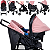 Carrinho de Bebe Burigotto Ecco com Bebe Conforto CZ Rosa - Imagem 3