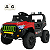 Carro Eletrico Bang Toys Jipe Titan XR Vermelho 12V Controle Remoto - Imagem 1