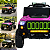Carro Eletrico Bang Toys Jipe Titan XR Rosa 12V Controle Remoto - Imagem 4