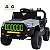 Carro Eletrico Bang Toys Jipe Titan XR Cinza 12V Controle Remoto - Imagem 1