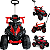 Quadriciclo Eletrico Maral Pimpi Flash Wheels Vermelho  6V - Imagem 2