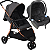 Carrinho de Bebe com Bebe Conforto Burigotto CR3 22 Gray Cobre - Imagem 1