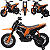 Mini Motocross Elétrica Infantil Zippy Toys ZS Laraja 12V - Imagem 3