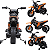 Mini Motocross Elétrica Infantil Zippy Toys ZS Laraja 12V - Imagem 2