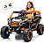 Carro Eletrico Zippy Toys UTV Premium  Laranja 24V Controle Remoto - Imagem 1