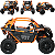 Carro Eletrico Zippy Toys UTV Premium  Laranja 24V Controle Remoto - Imagem 3