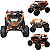 Carro Eletrico Zippy Toys UTV Premium  Laranja 24V Controle Remoto - Imagem 2