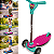 Patinete Infantil Maral 3 Rodas Rosa Freio Traseiro - Imagem 3