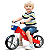 Bicicleta de Equilíbrio Infantil Maral Balance Bike aro 12 Vermelha - Imagem 1