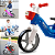 Bicicleta de Equilíbrio Infantil Maral Balance Bike aro 12 Azul - Imagem 3