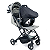 Carrinho de Bebe Bebe Conforto Base Galzerano Kira Grafite - Imagem 4