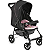Carrinho de Bebe Bebe Cocoon Black Galzerano Romano G22 Preto Rosa - Imagem 4