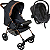 Carrinho de Bebe Bebe Cocoon Galzerano Romano G22 Preto Cobre - Imagem 1