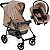 Carrinho de Bebe Bebe Cocoon Galzerano Romano G22 Toffee - Imagem 1