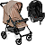 Carrinho de Bebe com Bebe Conforto Galzerano Romano G22 Toffee - Imagem 1