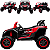 Quadriciclo Eletrico Bang Toys UTV Rockstorm Vermelho 12V Controle - Imagem 2