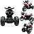 Moto Eletrica Infantil Shiny Toys Aprilia Racing 12V Vermelha - Imagem 2