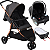 Carrinho de Bebe Moises Bebe Conforto  Preto Burigotto CR3 22 Gray Cobre - Imagem 1