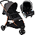 Carrinho de Bebe Bebe Conforto Preto Burigotto CR3 22 Gray Cobre - Imagem 1