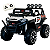 Quadriciclo Eletrico Biemme Off Road 4X4 Branco 12V Controle - Imagem 1