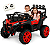 Quadriciclo Eletrico Biemme Big Quad 4X4 Vermelho 12V Controle - Imagem 1