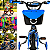 Bicicleta Infantil Biemme Aro 12 Com Rodinhas Explorbike Azul - Imagem 4